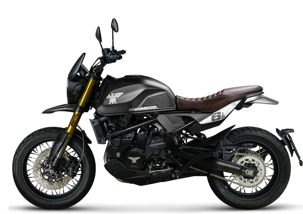 Moto Morini Seiemmezzo SCR 650cc Night Black