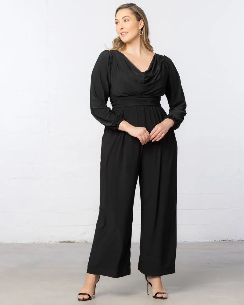 Natalia Cowl Neck Jumpsuit - Sale!