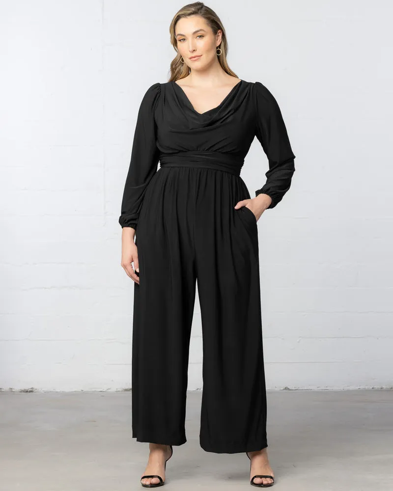 Natalia Cowl Neck Jumpsuit - Sale!