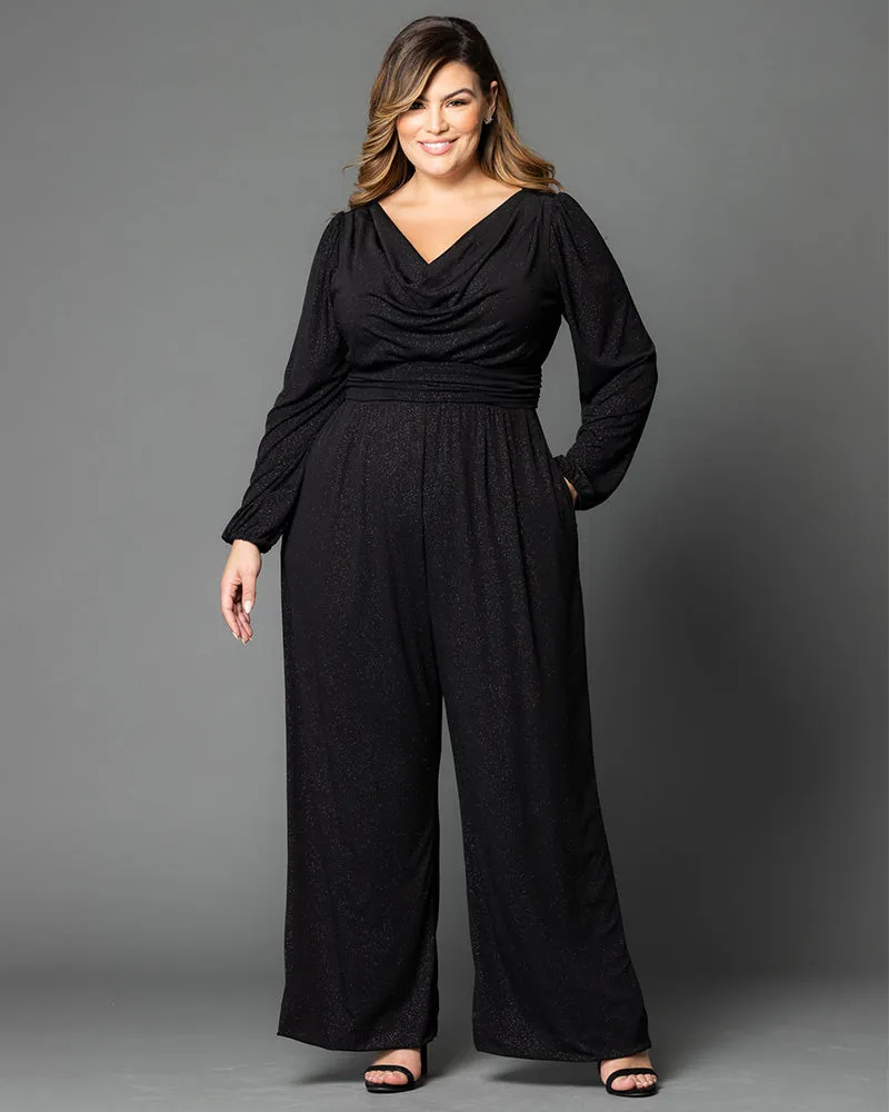 Natalia Cowl Neck Jumpsuit - Sale!