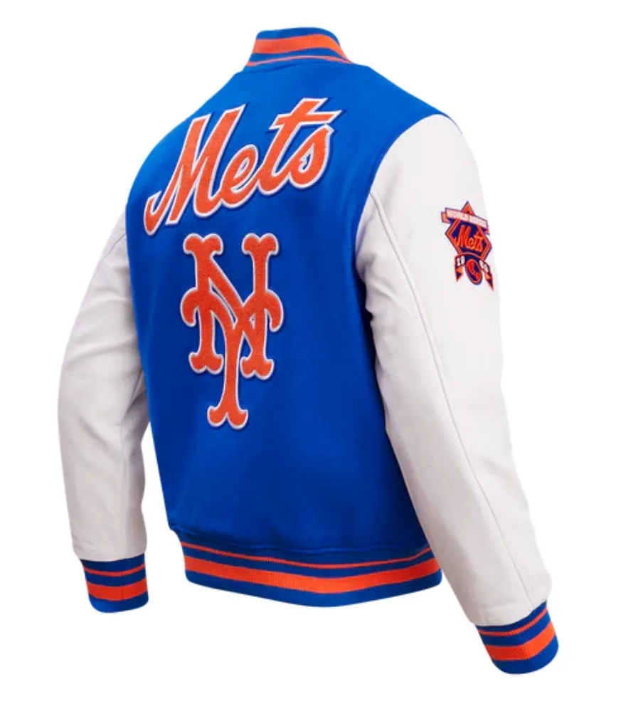 New York Mets Retro Classic Varsity Jackets