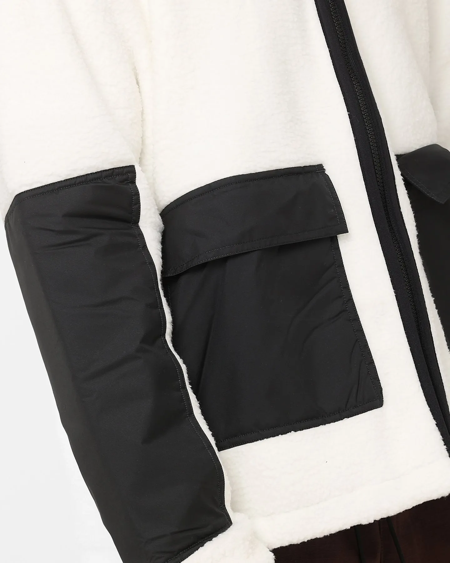 Nike Sportswear Sherpa Jacket Sail/Black/Black