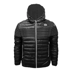 Northern Trek Men's Solid Puffer Hooded Jacket