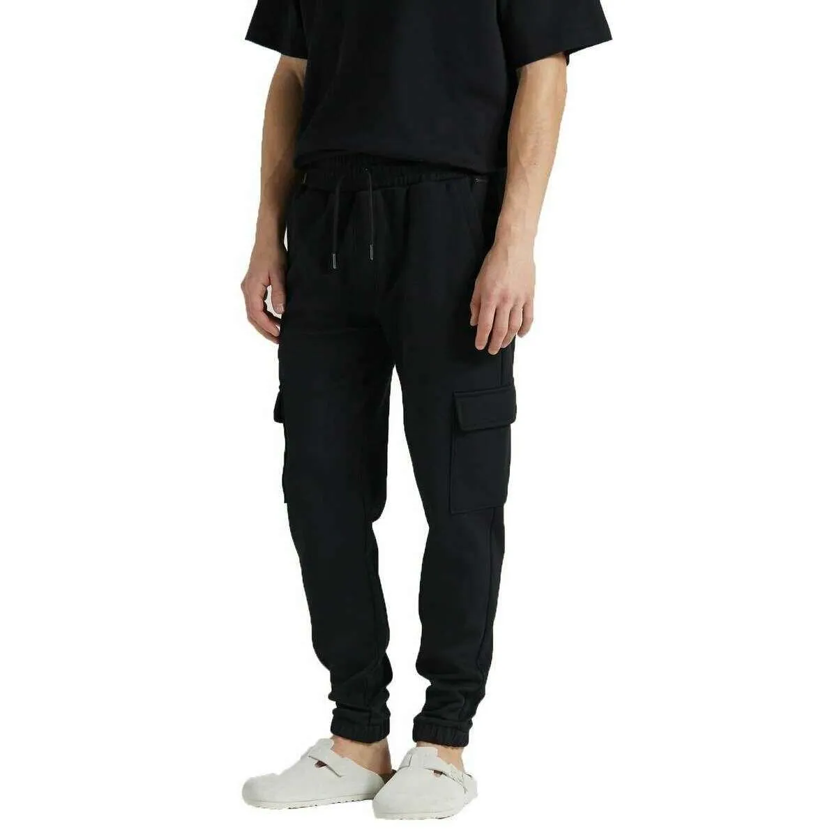 Original Creator The Art Of Doing Nothing Smart Cargo Joggers - Jet Black