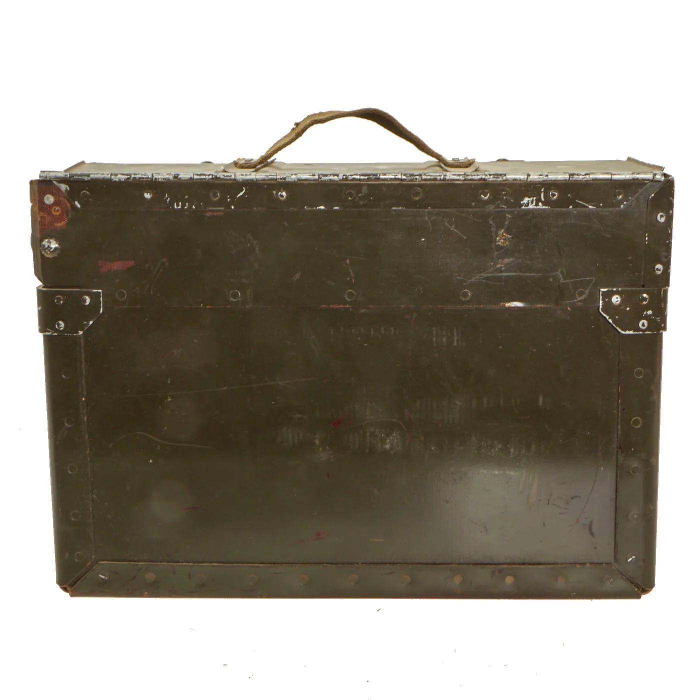 Original U.S. WWII B-24 Bombardier Chin Turret Seat With .50 Cal Ammunition Box And Flexible Feed Chute - 3 Items