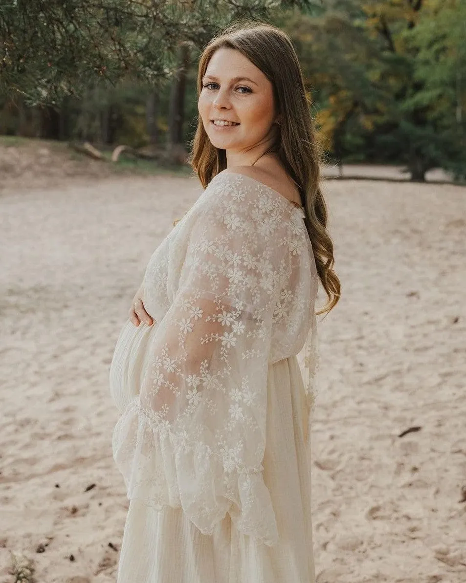 Perle Maternity Photoshoot Dress