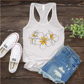 Plumeria Women's Tank Top