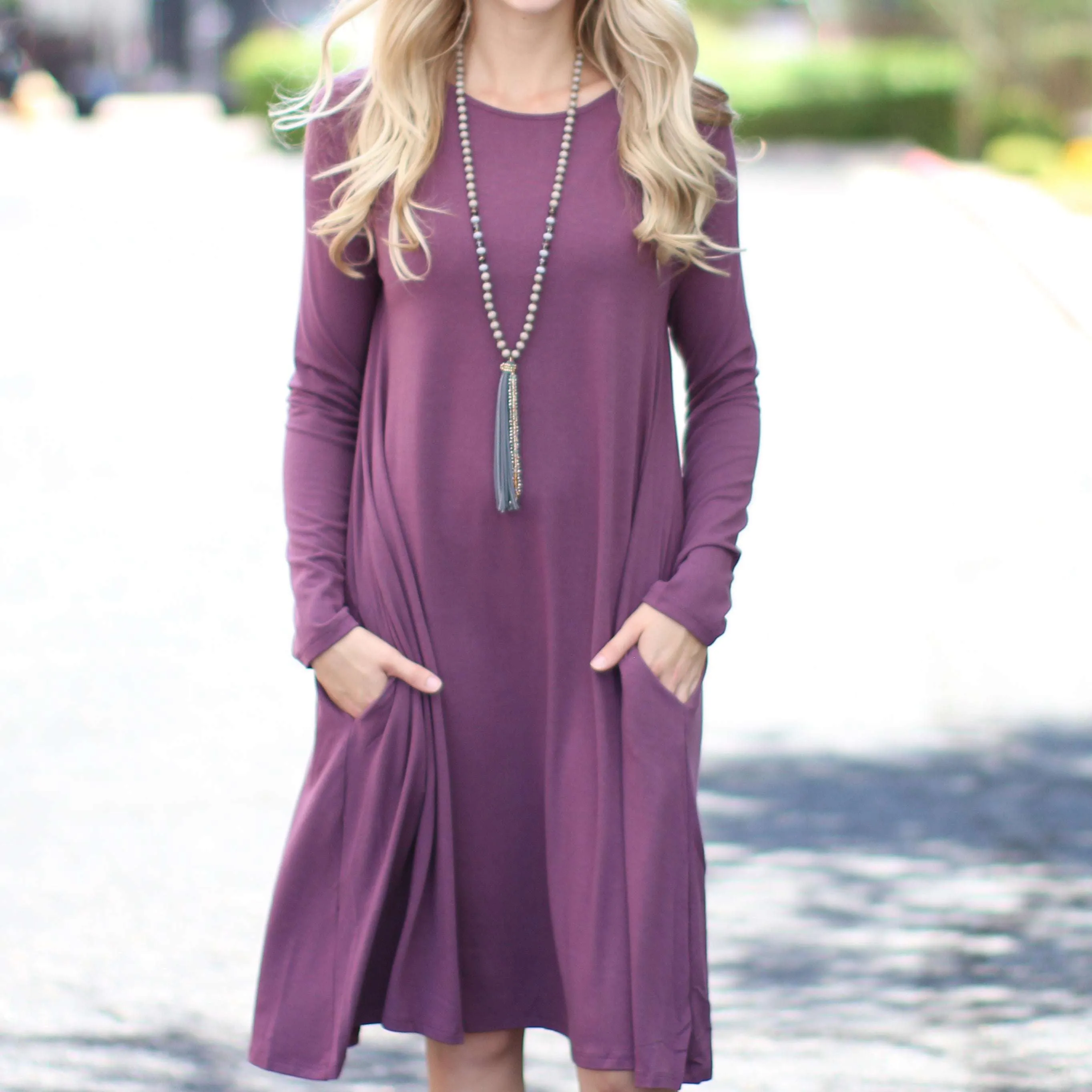 Pocket Tunic Dress | S-XL