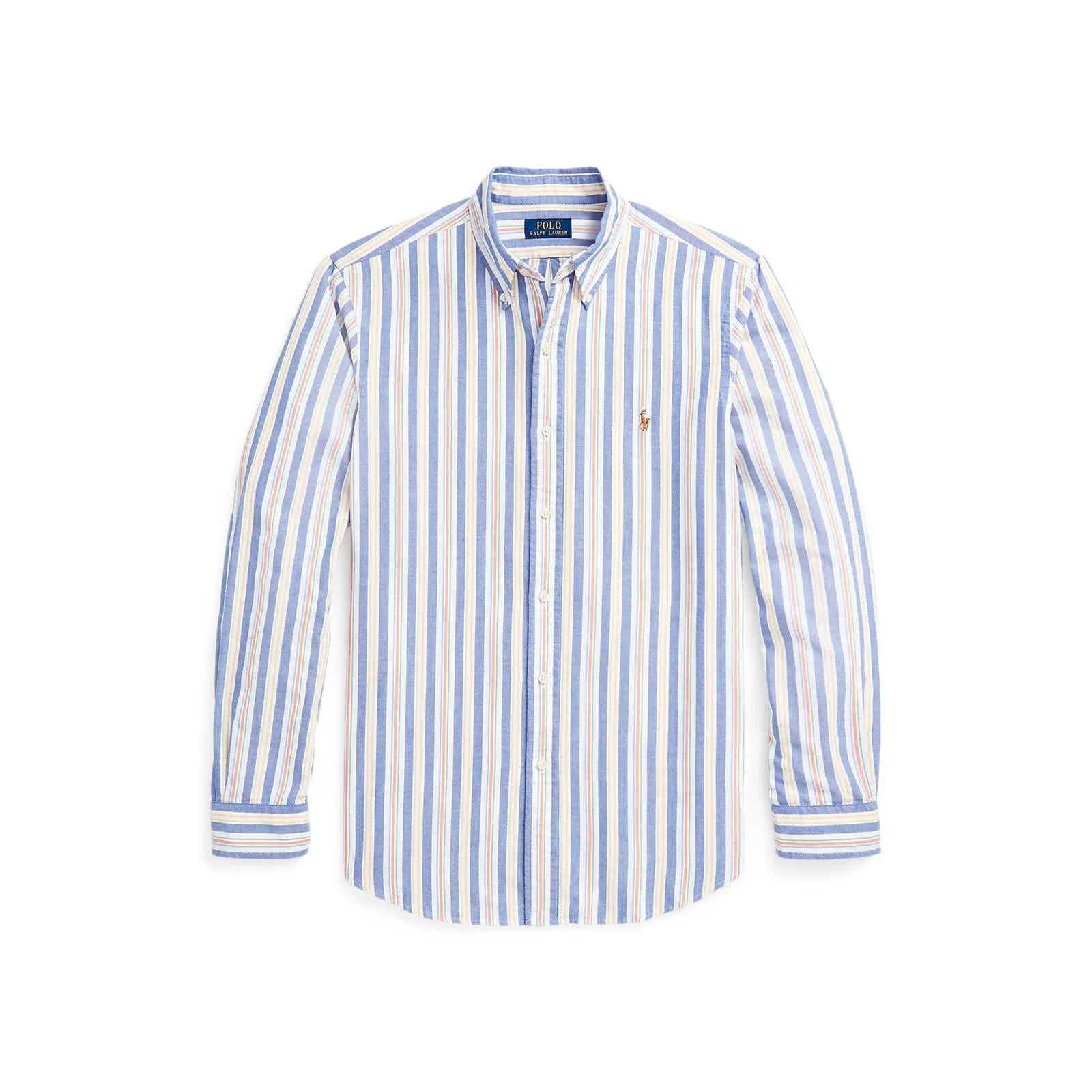 Polo Ralph Lauren - Oxford Shirt - Stripe - Blue, White, Multi