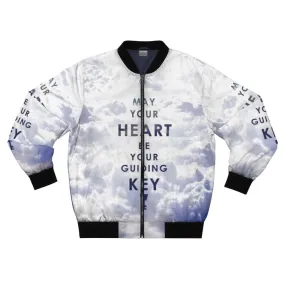 "Kingdom Hearts Bomber Jacket - 'May your Heart be your guiding Key'"