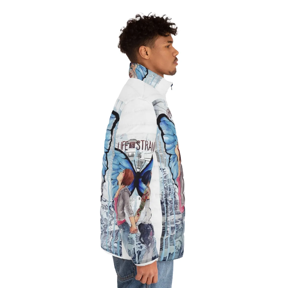 "Life Is Strange Max & Chloe Puffer Jacket - Officially Licensed Video Game Merchandise"