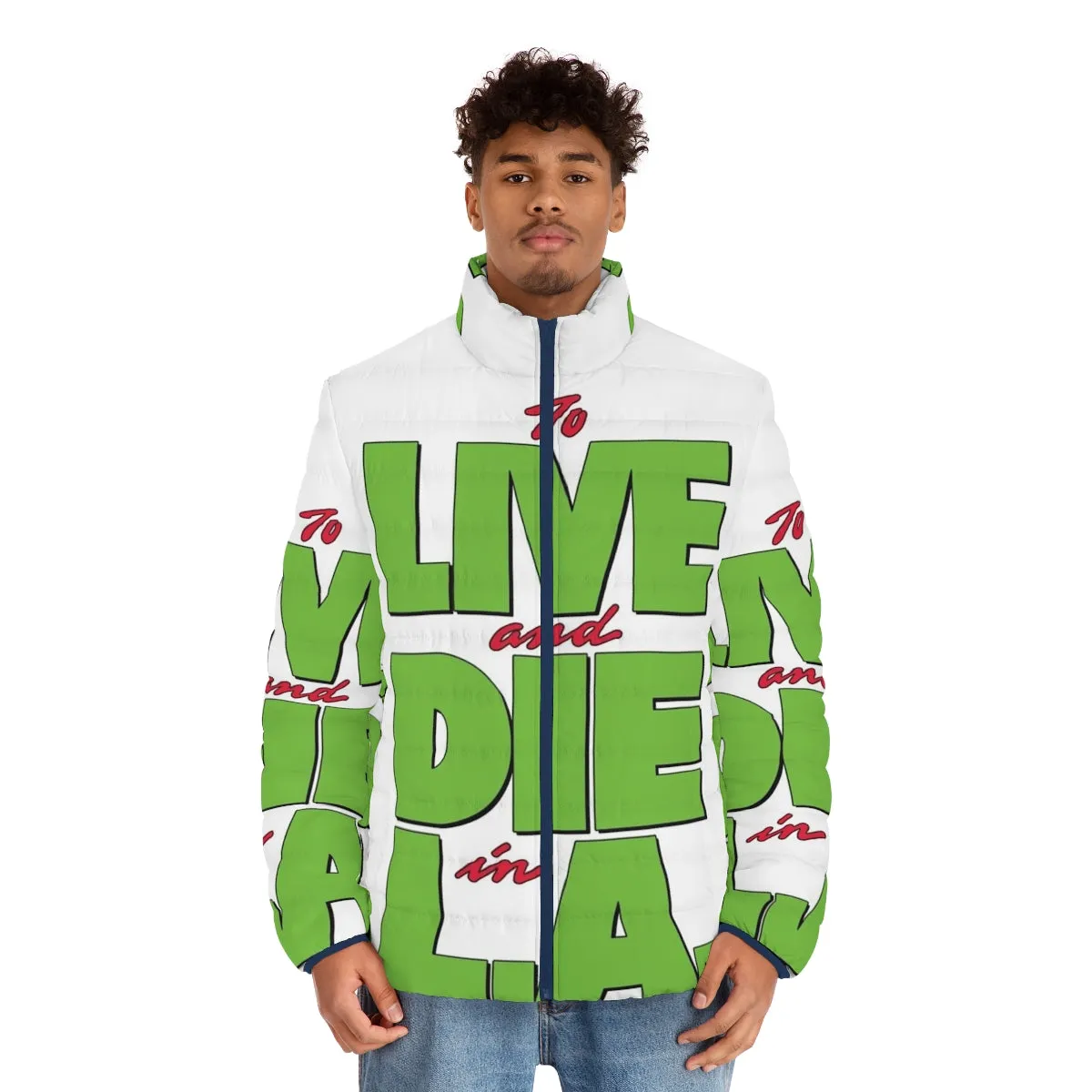 "To Live and Die in L.A." Inspired Puffer Jacket