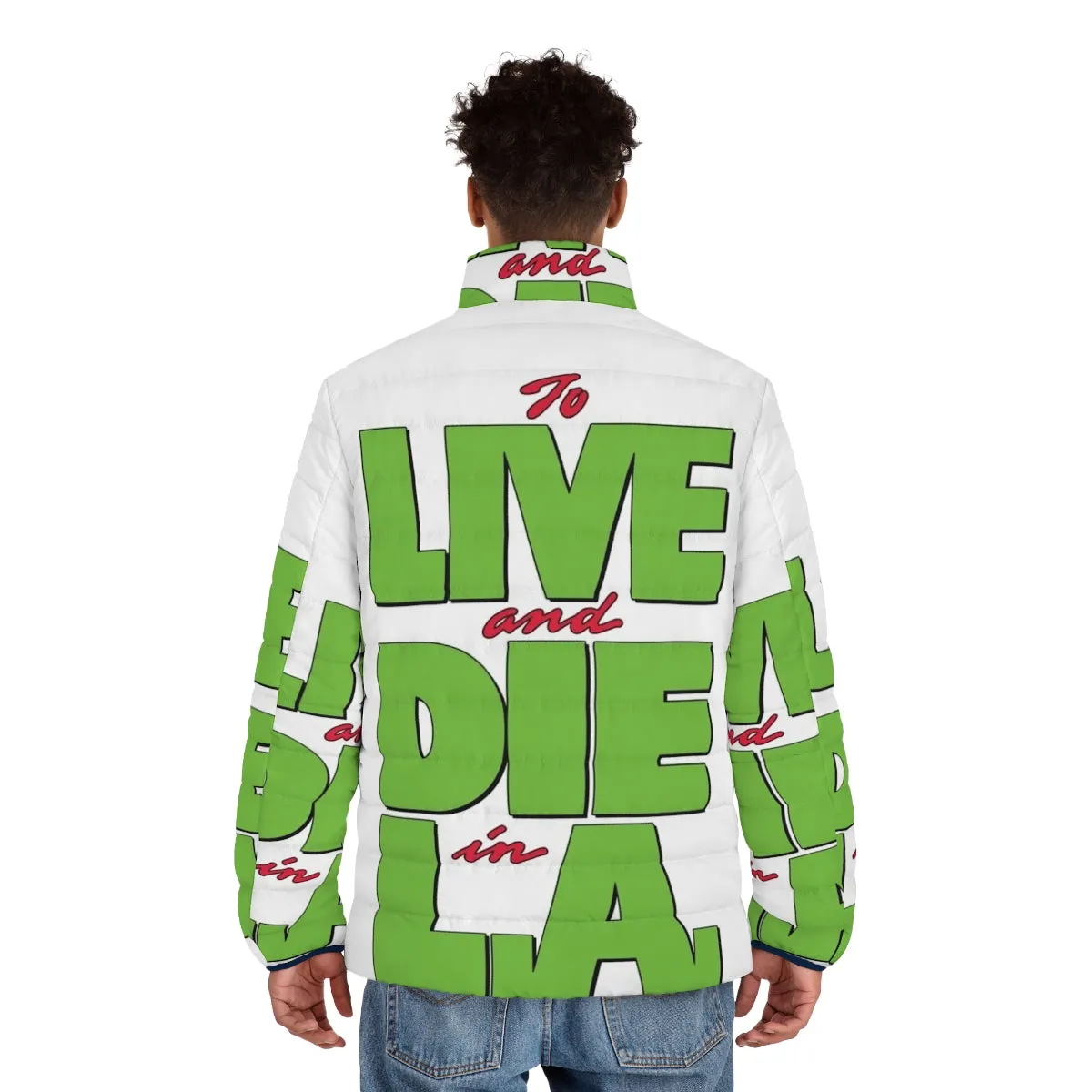 "To Live and Die in L.A." Inspired Puffer Jacket