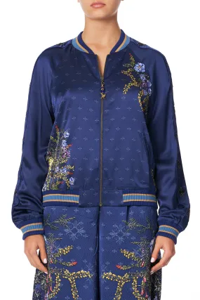 RAGLAN SLEEVE BOMBER JACKET SOUTHERN TWILIGHT