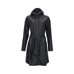 Rains Curve Belt Jacket Black Extra Large