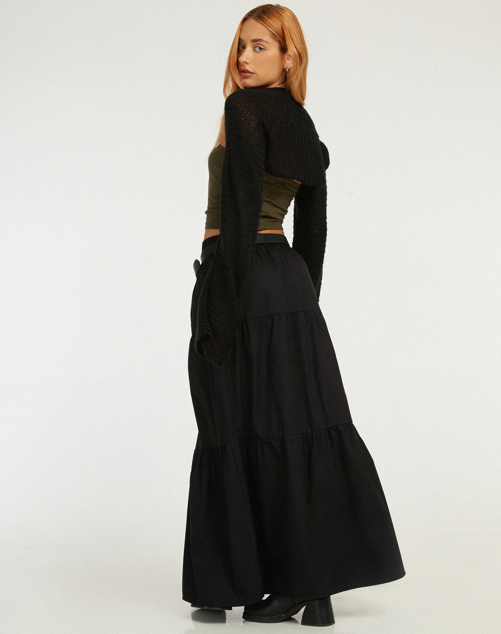 Remax Maxi Skirt in Black