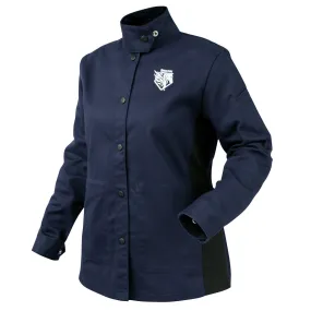 Revco Black Stallion AngelFire Women's 9oz Navy & Black FR Welding Jacket (JF1015-NB)