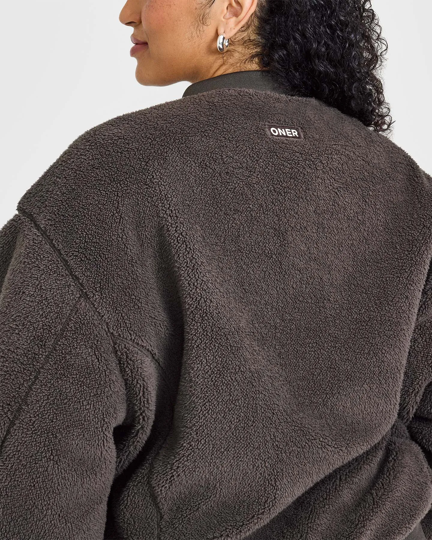 Reversible Bomber Jacket | Truffle Brown