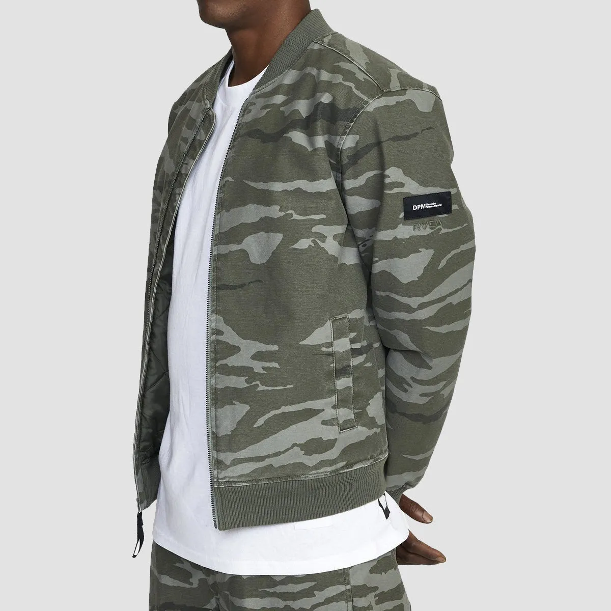 RVCA X DPM Bomber Jacket Camoflauge