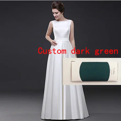 sd-hk Women's Sleeveless Bodycon A-Line Dress Floor Length Evening Dress