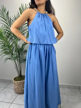 Sky Blue Jumpsuit