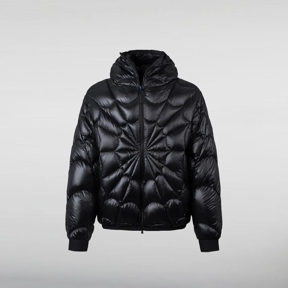 Spiderman X Moncler Black Puffer Jacket