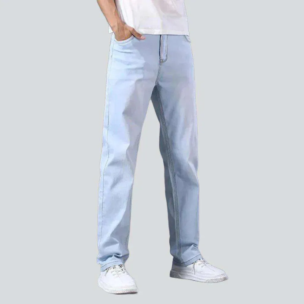 Straight-fit casual jeans for men