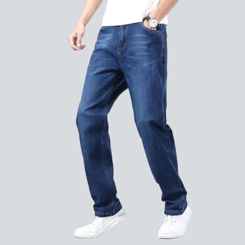 Straight-fit casual jeans for men