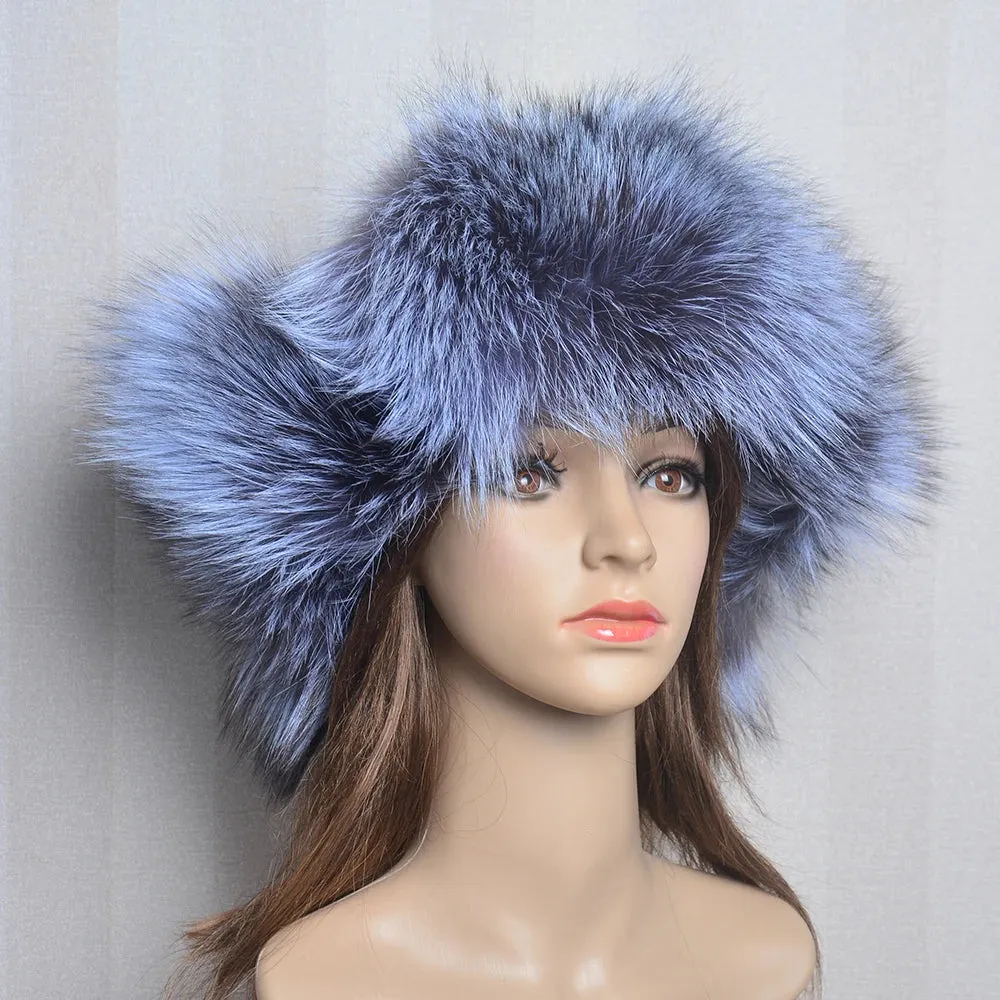 TEEK - Winter Real Fox Fluff Hat