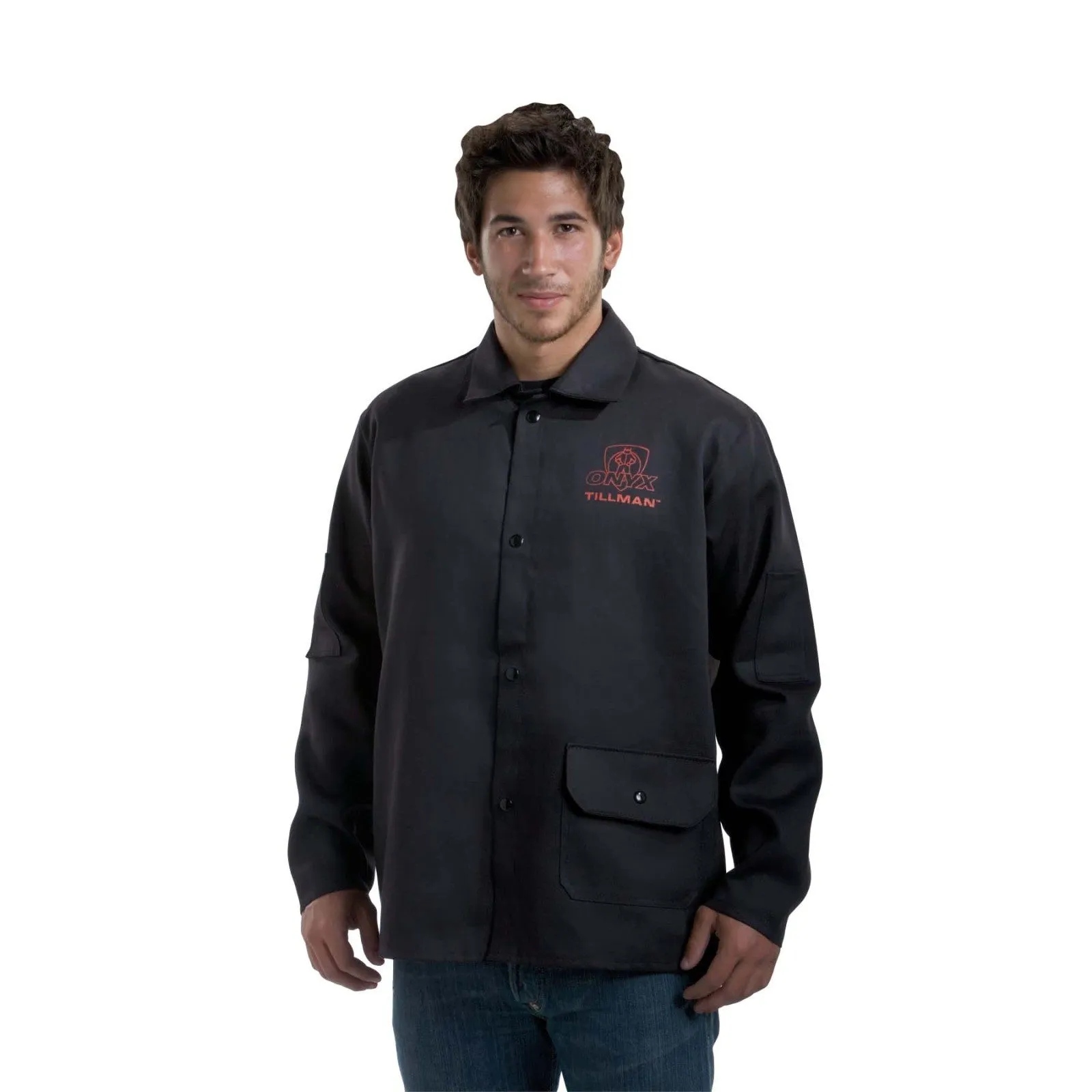 Tillman 9060 Black Onyx Light Duty Flame Retardant Cotton Jacket