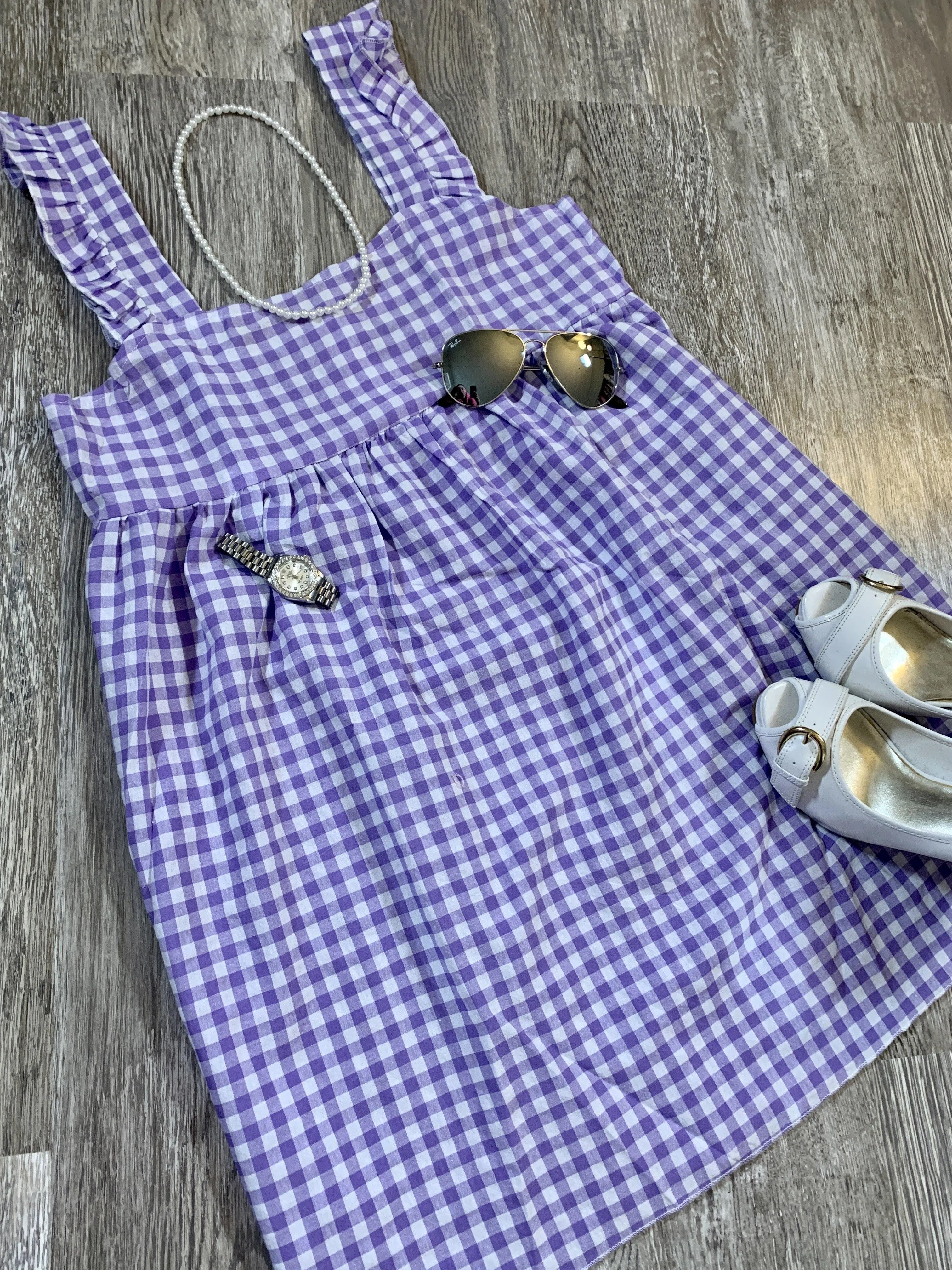 Tolmin Gingham Dress