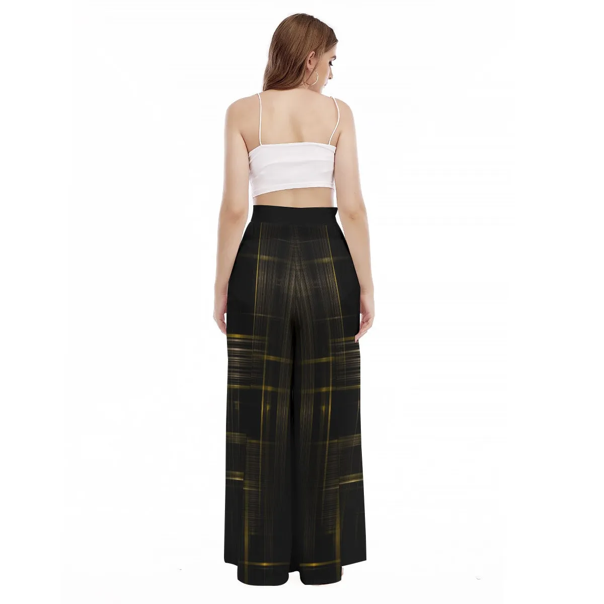 TRP Matrix 01 Ladies Designer High Waist Wide Leg Pants