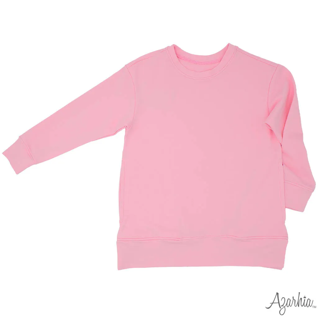 Tunic Pocket French Terry Pink