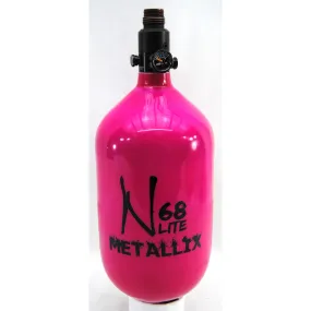 Used Ninja 68ci/4500psi Metallix Tank w/ Standard Reg. - Pink