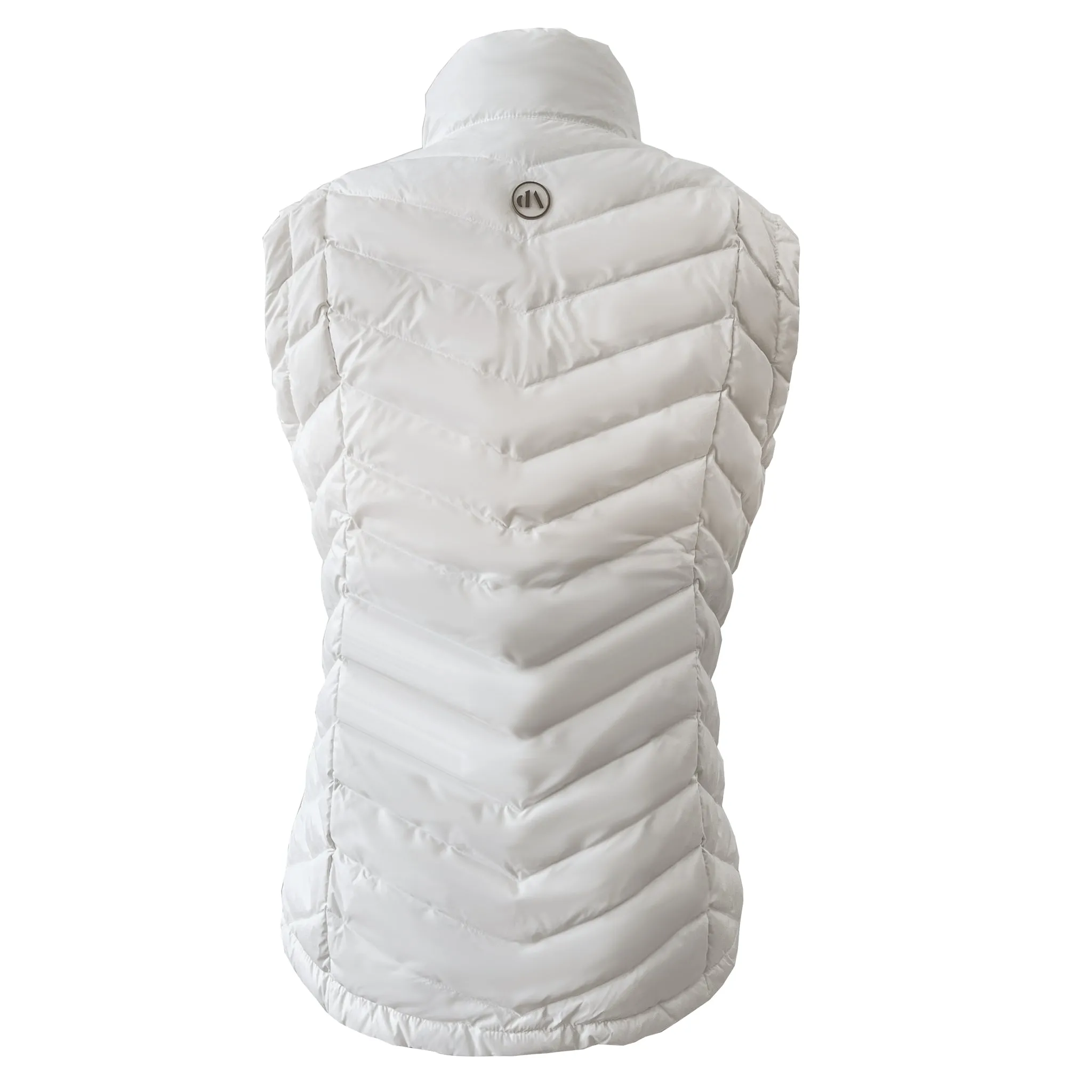 White Duck Down Puffer Vest