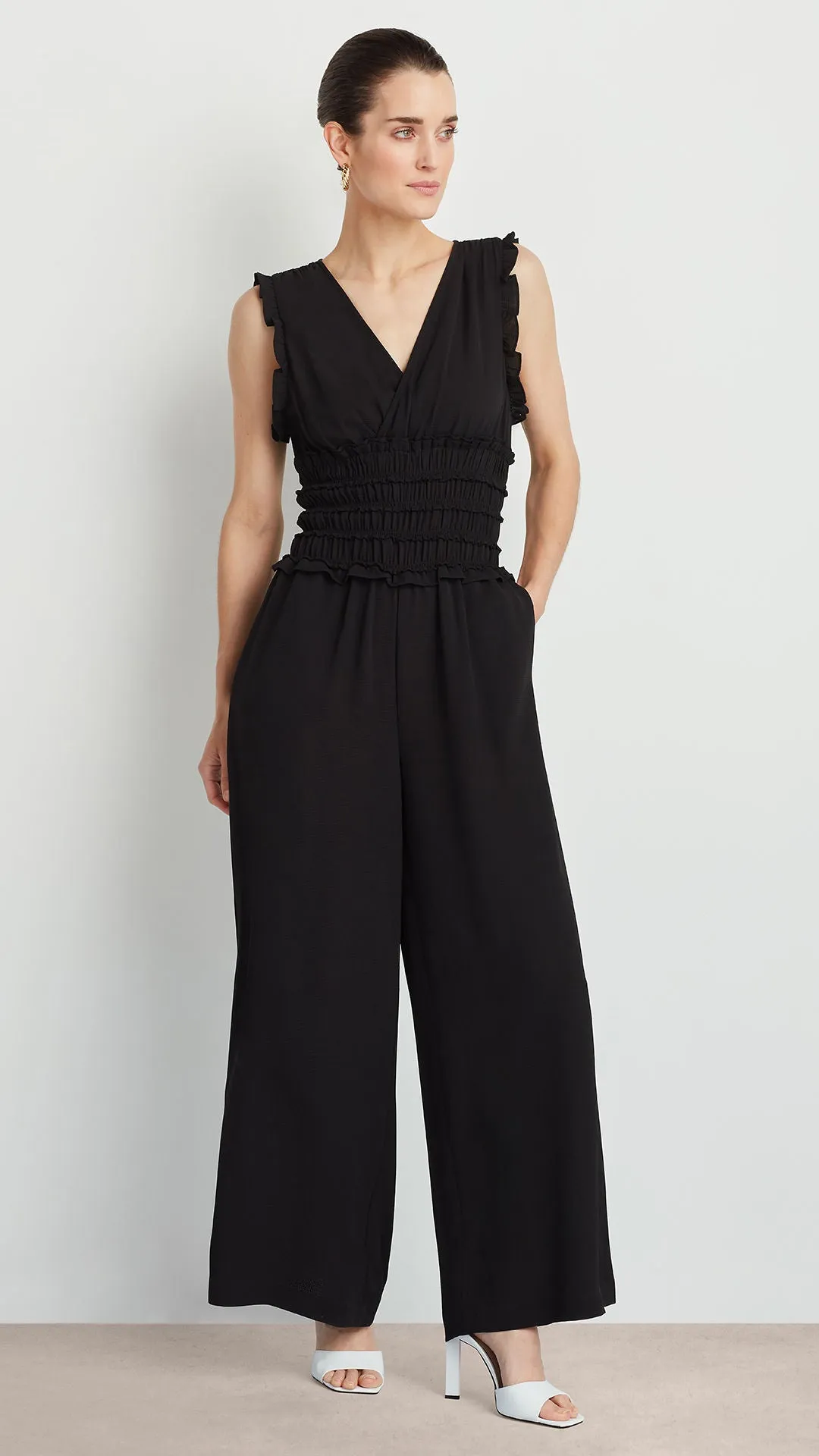 WIDE LEG JUMPSUIT