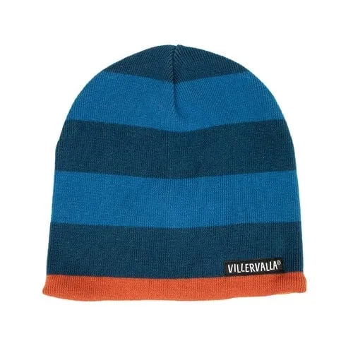 Winter Fleece Lined Knit Hat: Marine / Mid Marine