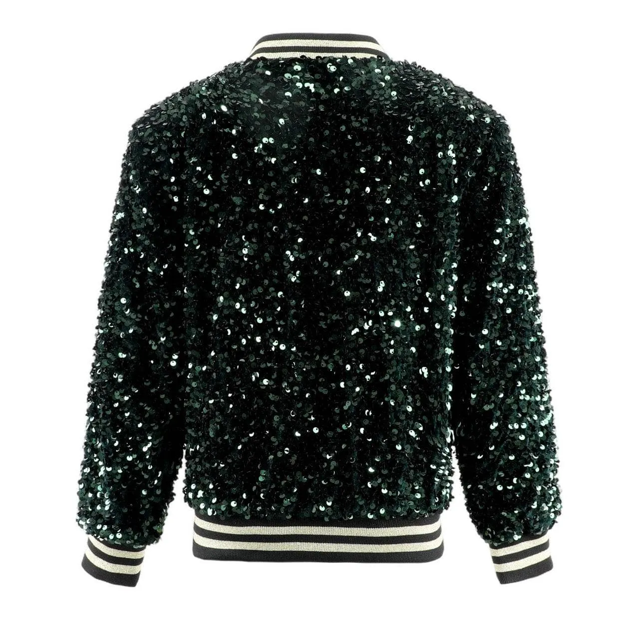 Women's Elphaba Sequin Bomber