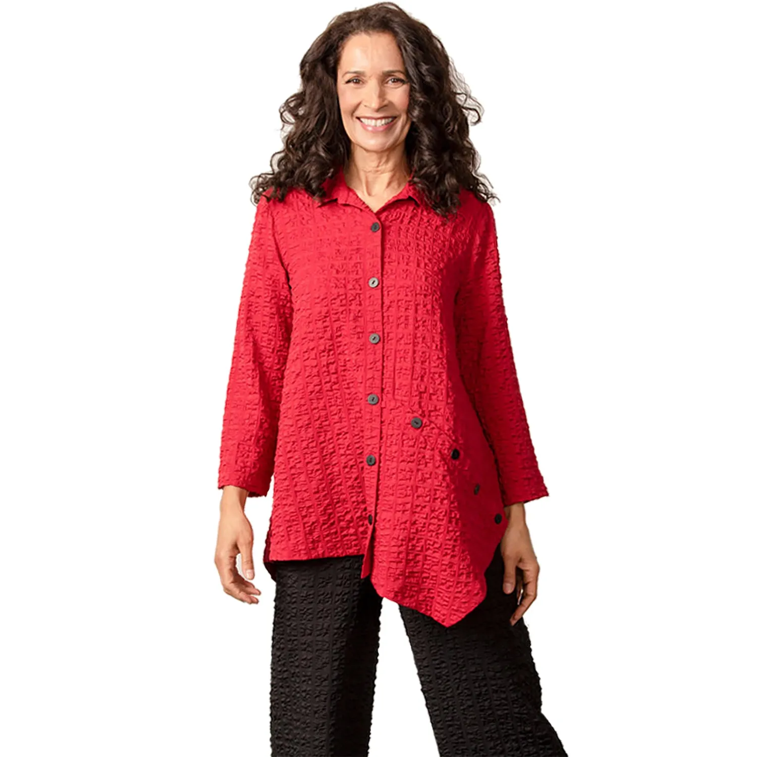 Women's Habitat Artistic Tunic Garnet