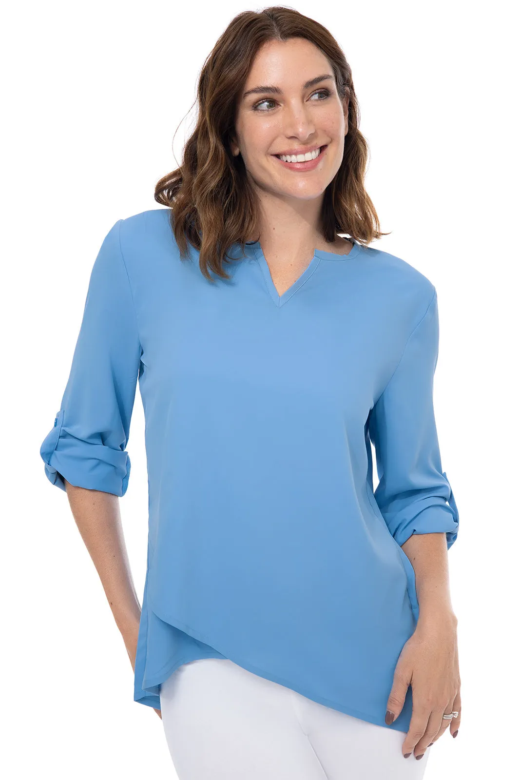 Women's Santa Barbara Tunic Top | Clear Sky Blue