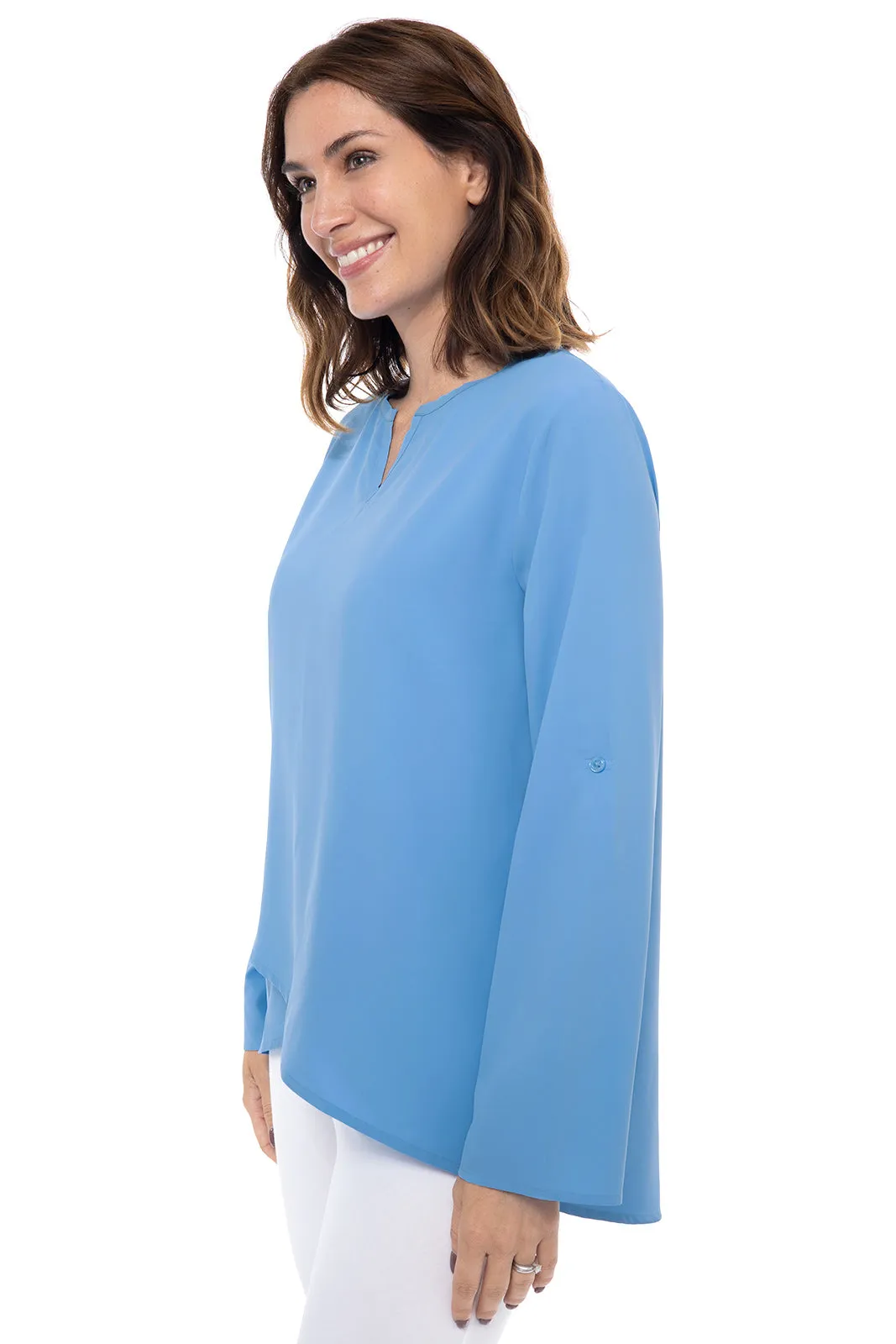 Women's Santa Barbara Tunic Top | Clear Sky Blue