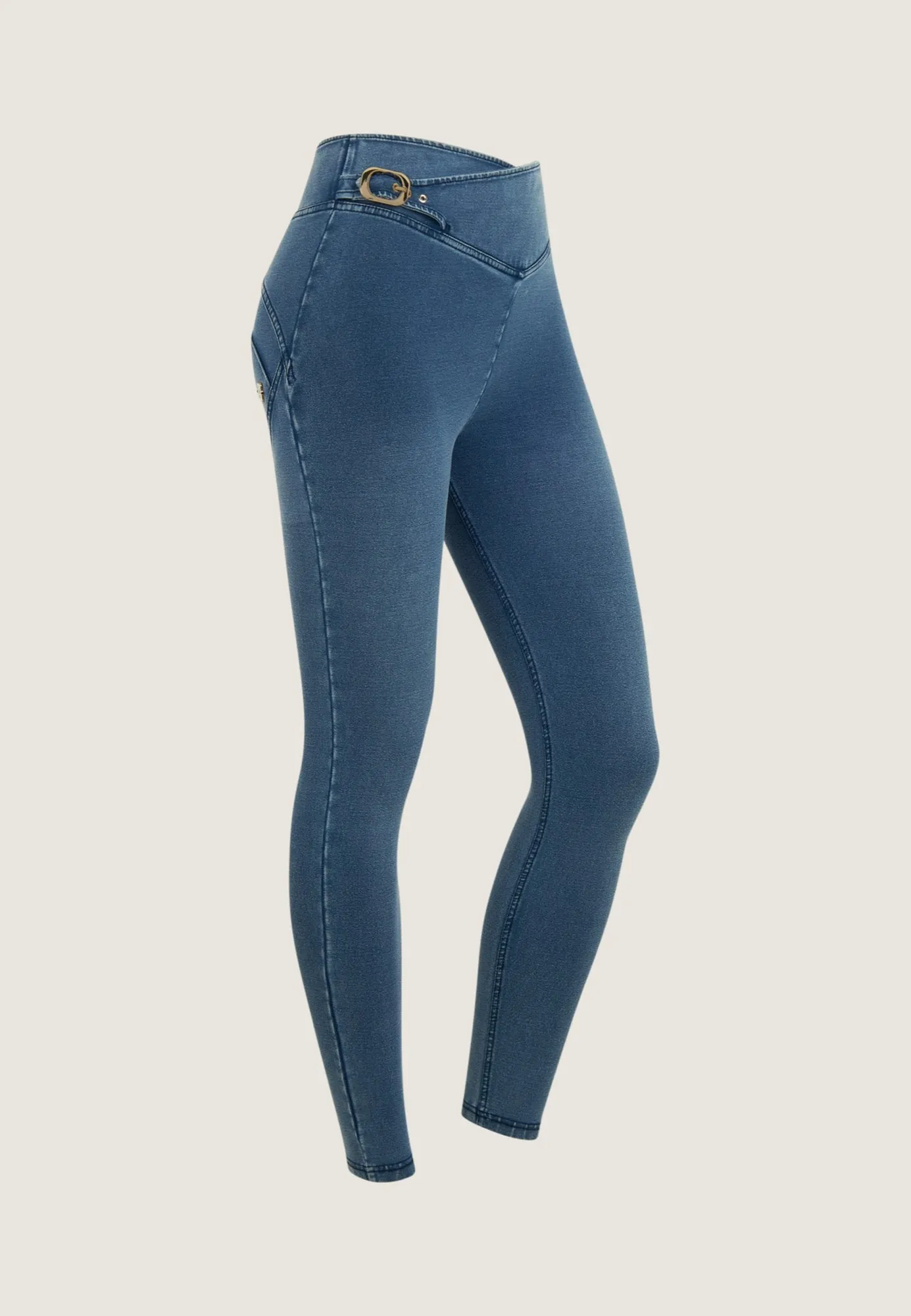 (WRUP4HF468-J108B) High Waist WR.UP® met Zijsluiting en Riempje in de Zij ♥