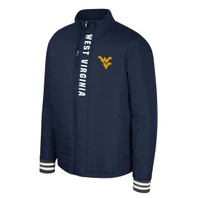 WVU Mens Never Stop Full Zip Puffer Jacket