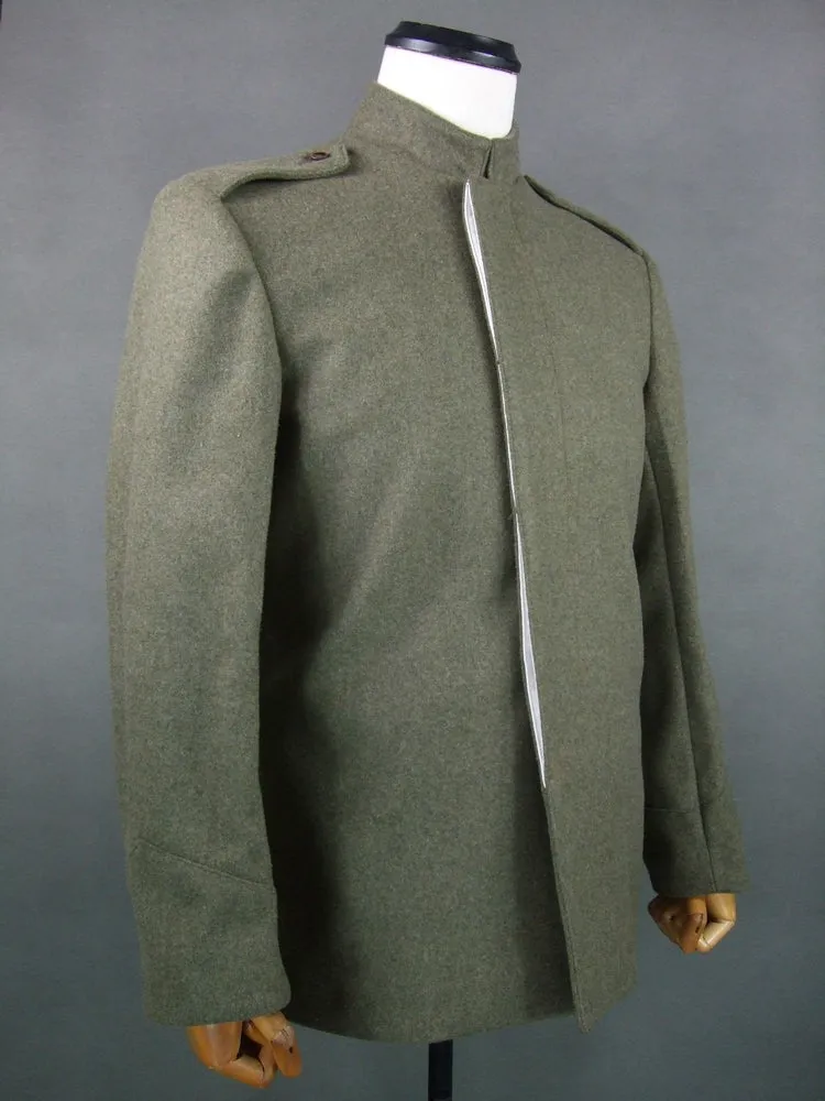 WW1 Italy Model 1909 Tunic Giubba For Mounted Troops Light Grey Green Wool