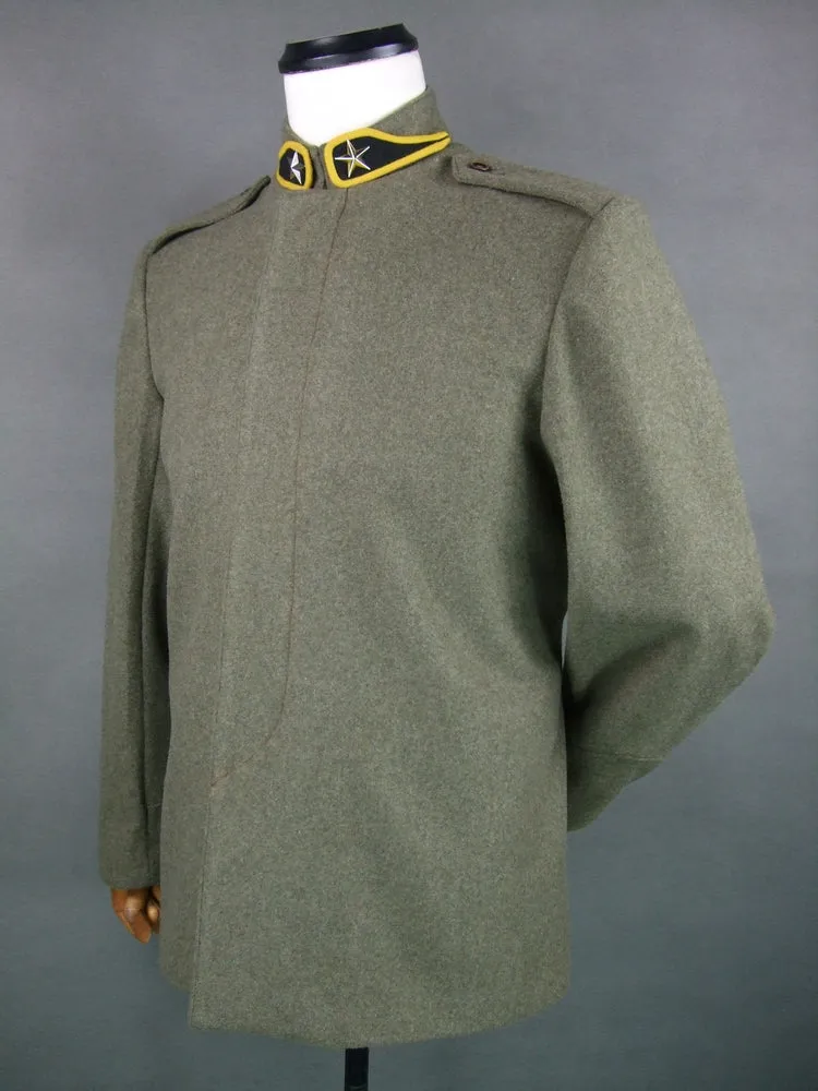 WW1 Italy Model 1909 Tunic Giubba For Mounted Troops Light Grey Green Wool