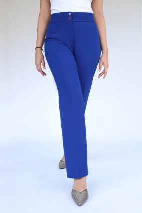 Zoe Straight Pants Ink Blue